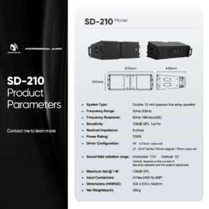 SD-210 LINE ARRAY