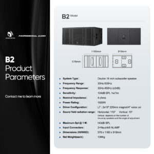 B2 Subwoofer