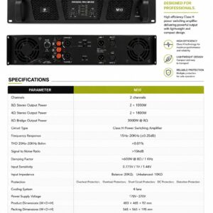 Mseries Amplifiers